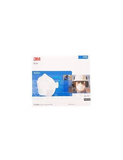 Respirátor proti prachu 3M 9320+ Aura FFP2