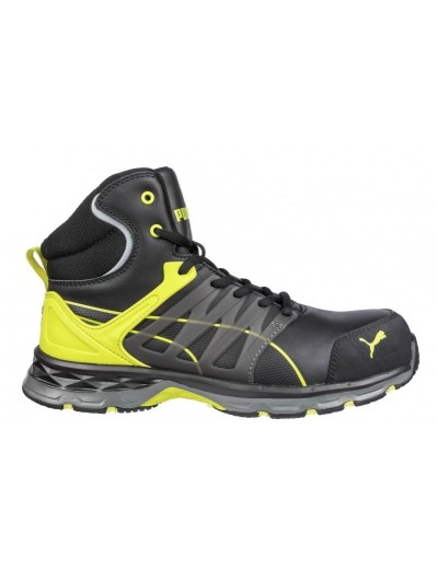 Pracovní boty Puma Velocity 2.0 Mid S3 žluté ESD