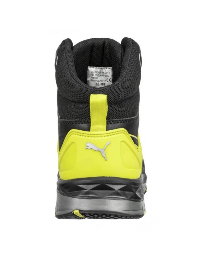 Pracovní boty Puma Velocity 2.0 Mid S3 žluté ESD