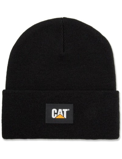 Zimní čepice Cuff a štítkem CAT