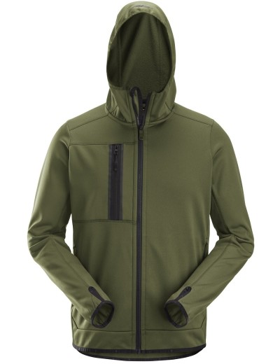 Pracovní mikina s kapucí Snickers 8058 AllroundWork Fleece