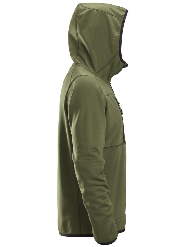 Pracovní mikina s kapucí Snickers 8058 AllroundWork Fleece