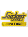 Samolepka Fan skupiny Snickers Workwear