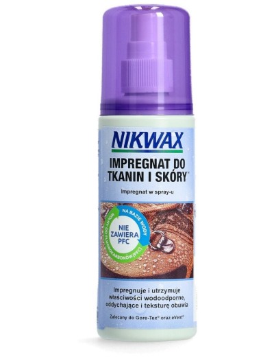Impregnace na obuv Nikwax Fabric & Leather Proof Spray-on 125 ml