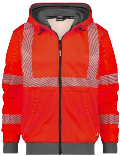 Reflexní pracovní mikina s kapucí Dassy Evans