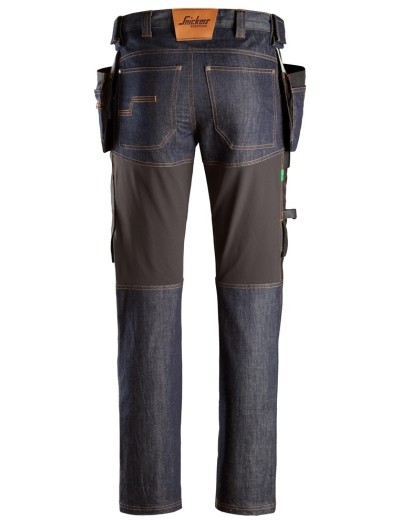 Pracovní kalhoty Snickers 6955 Denim FlexiWork +