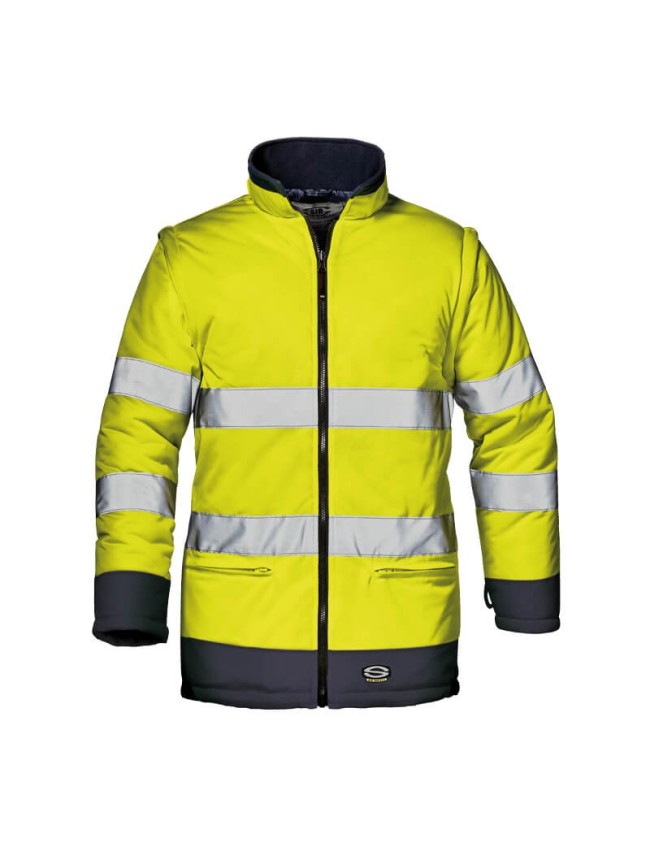Kurtka robocze ocieplana odblaskowa Sir Safety Motorway 4w1