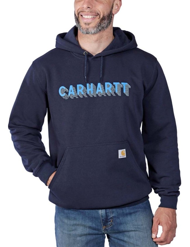 Mikina s kapucí Carhartt Rain Defender® Midweight Logo
