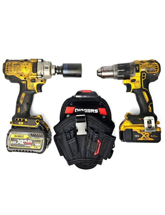 Pouzdro na aku vrtačku Diggers DK576 Medium