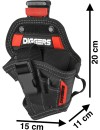 Pouzdro na aku vrtačku Diggers Small Drill Holster Pouch