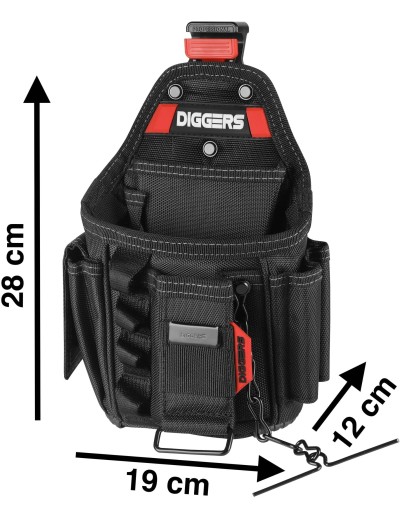 Taška na nářadí Diggers Electrician Pouch DK620