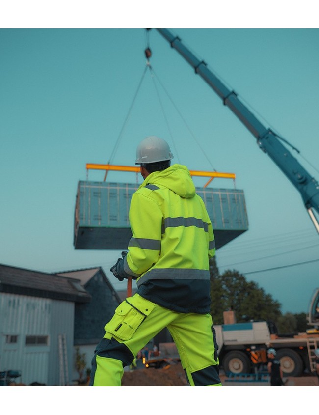 Reflexní softshell bunda Dassy Malaga