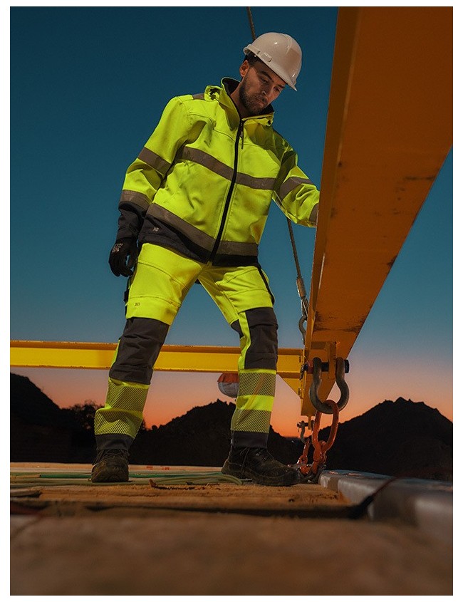 Reflexní softshell bunda Dassy Malaga