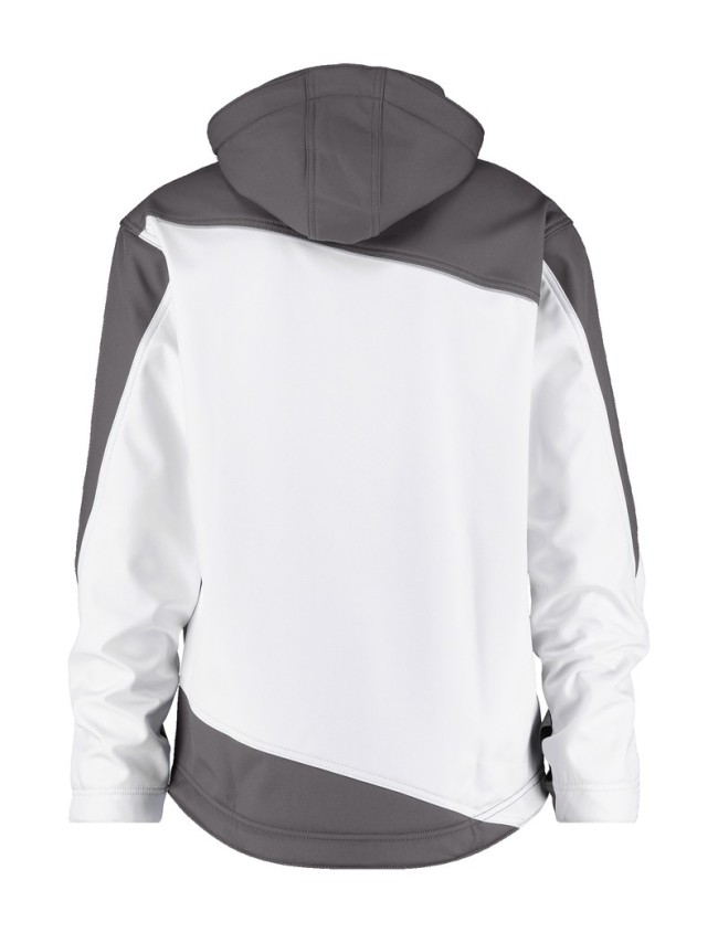 Bílá Softshellová bunda Dassy Jakarta Painter