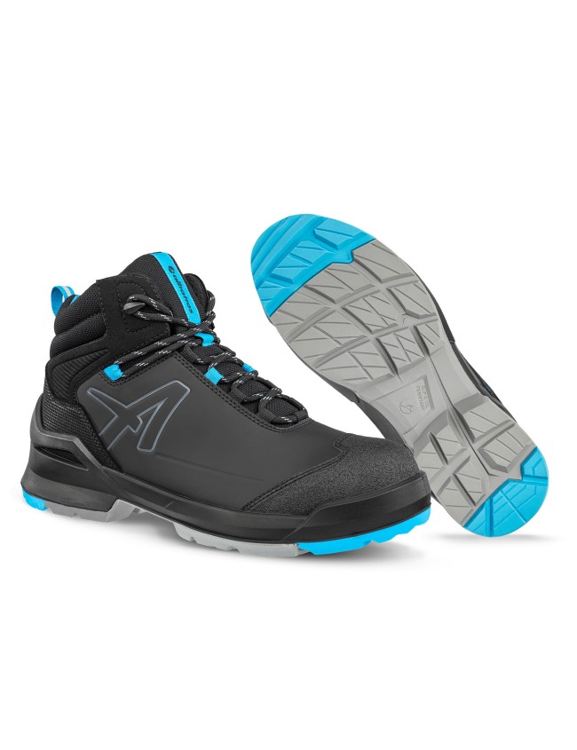 Buty robocze wysokie Albatros Taraval Black S3 Mid
