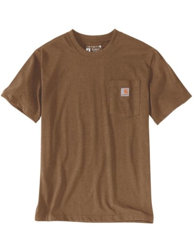 Tričko Carhartt K87 Heavyweight Pocket S/S
