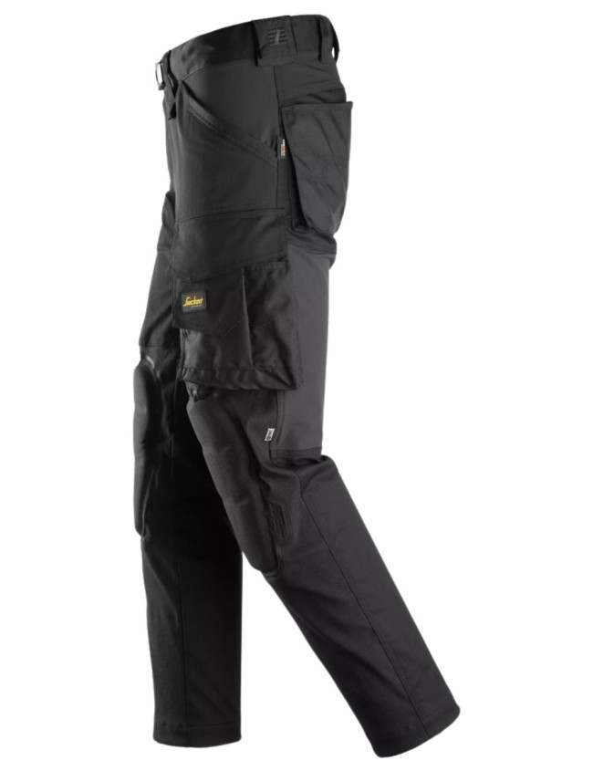 Spodnie robocze elastyczne Snickers 6593 z nakolannikami