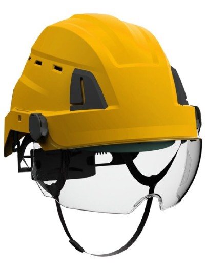 Ochranná přilba s integrovanými brýlemi Protekt Atra V40