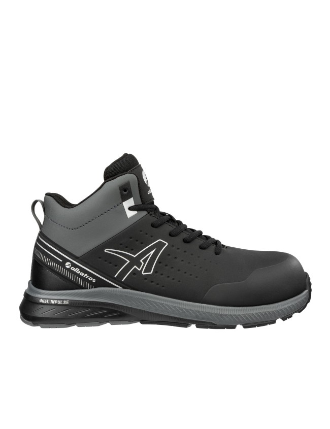 Buty robocze wysokie Albatros Vigor 2 black mid S3