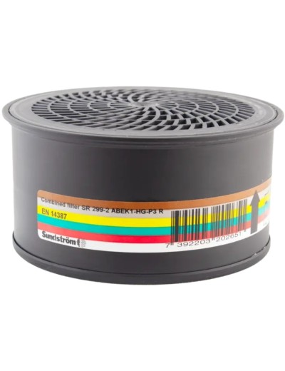 Kombinovaný filtr Sundstrom SR 299-2 ABEK1-Hg-P3 R pro více