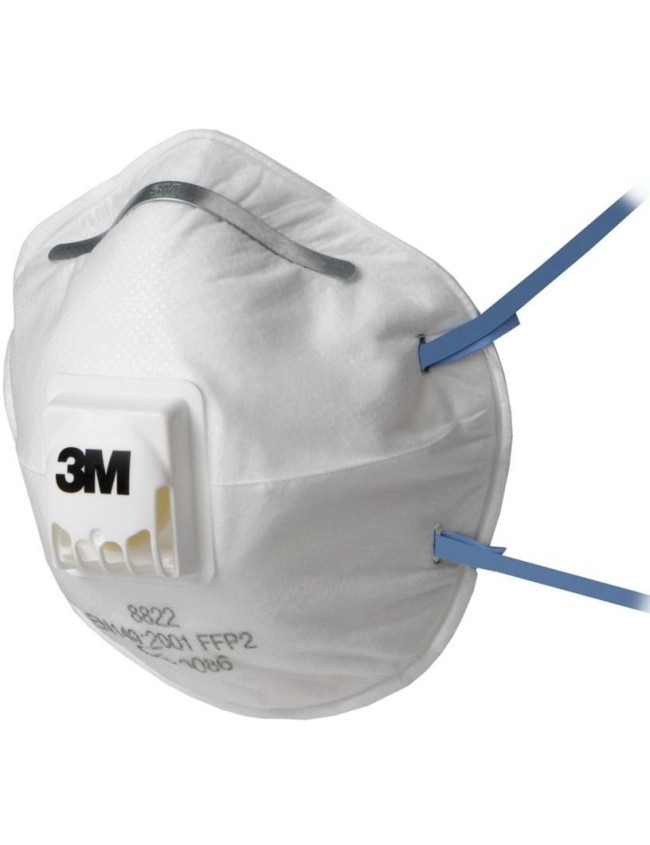 3M 8822 respirátor s ventilkem 10 pack