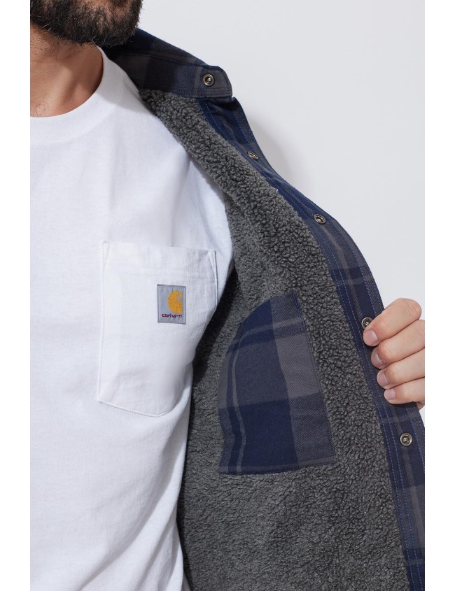 Flanelová košile Carhartt Heavyweight Flannel Sherpa