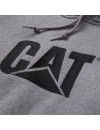 Mikina s kapucí CAT Trademark logo