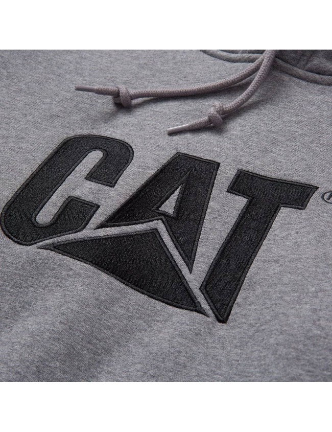 Mikina s kapucí CAT Trademark logo