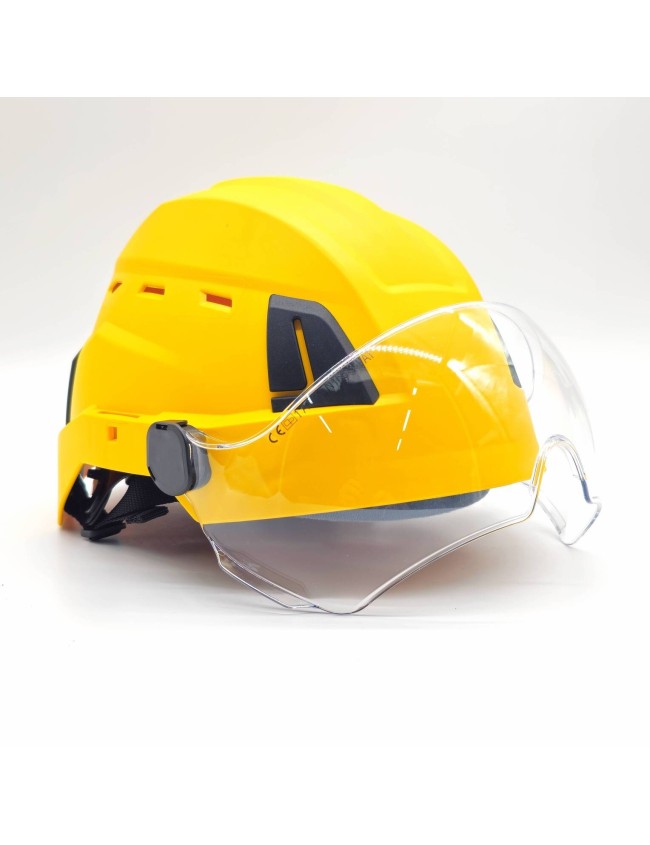 Kask ochronny z okularami zintegrowanymi Protekt Atra V40