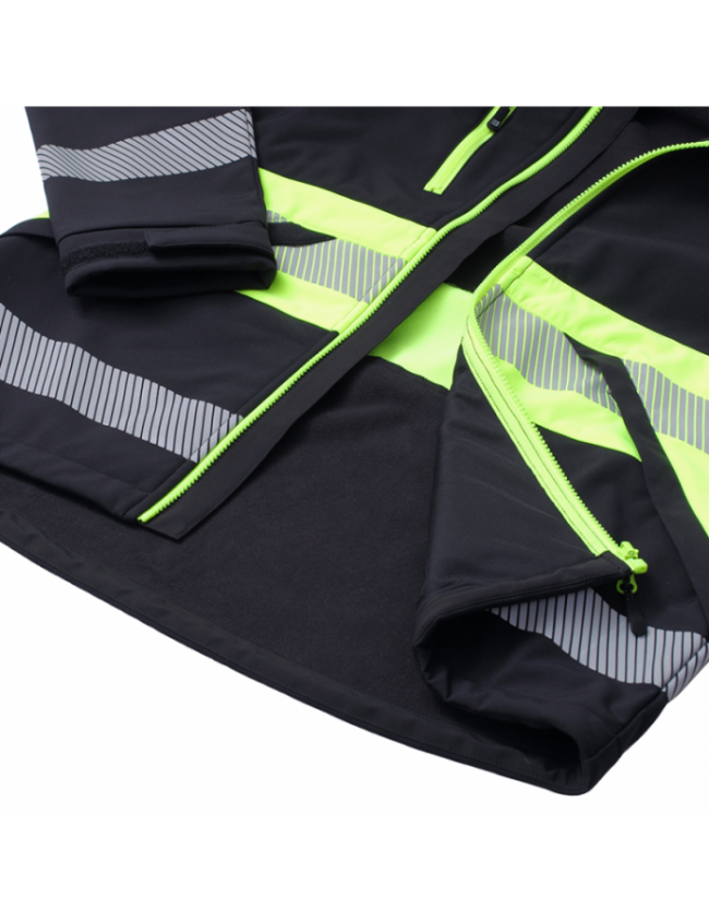 Reflexní Softshellová bunda Bosafety Valencia C1