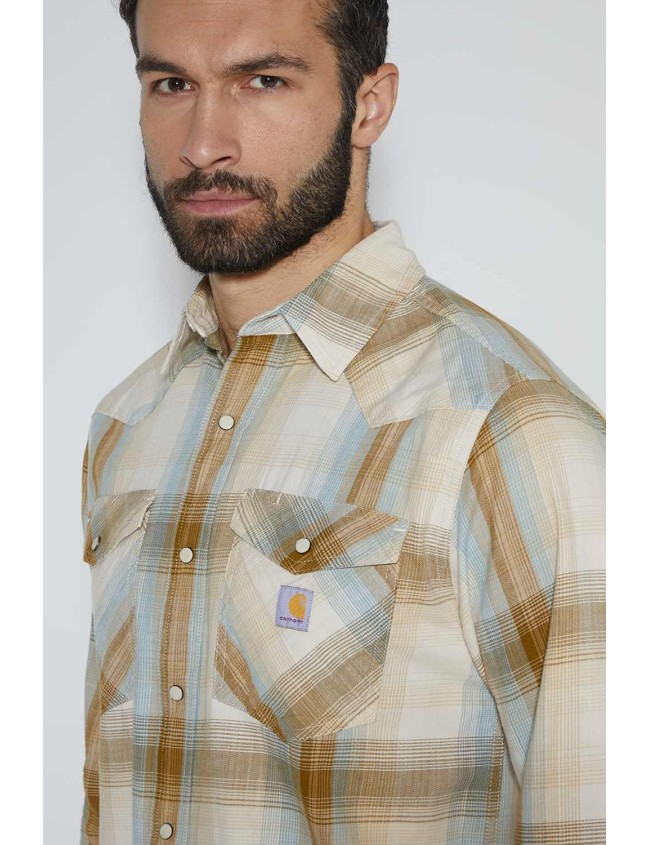 Kostkovaná košile Carhartt Montana Snap Front