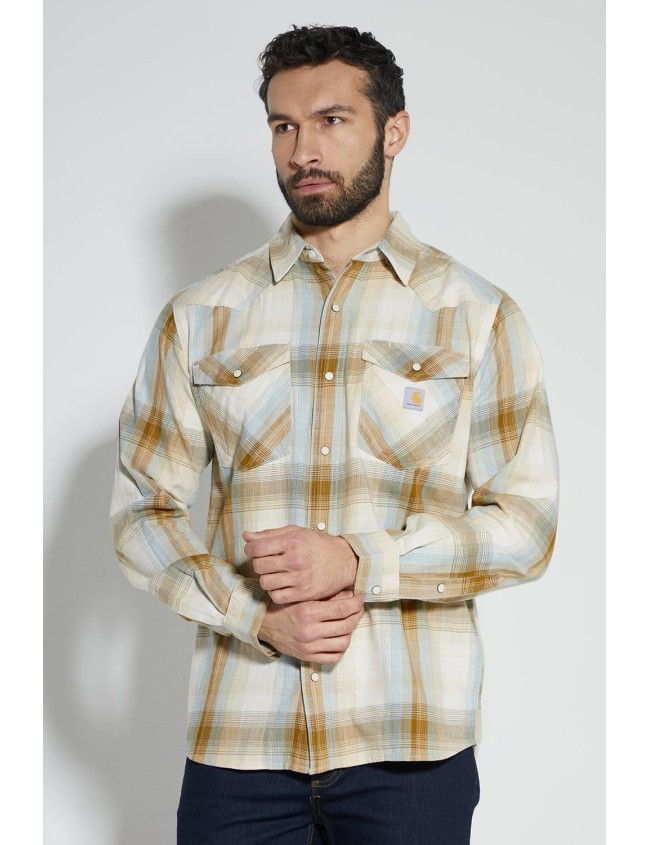 Koszula w kratę Carhartt Montana Snap Front