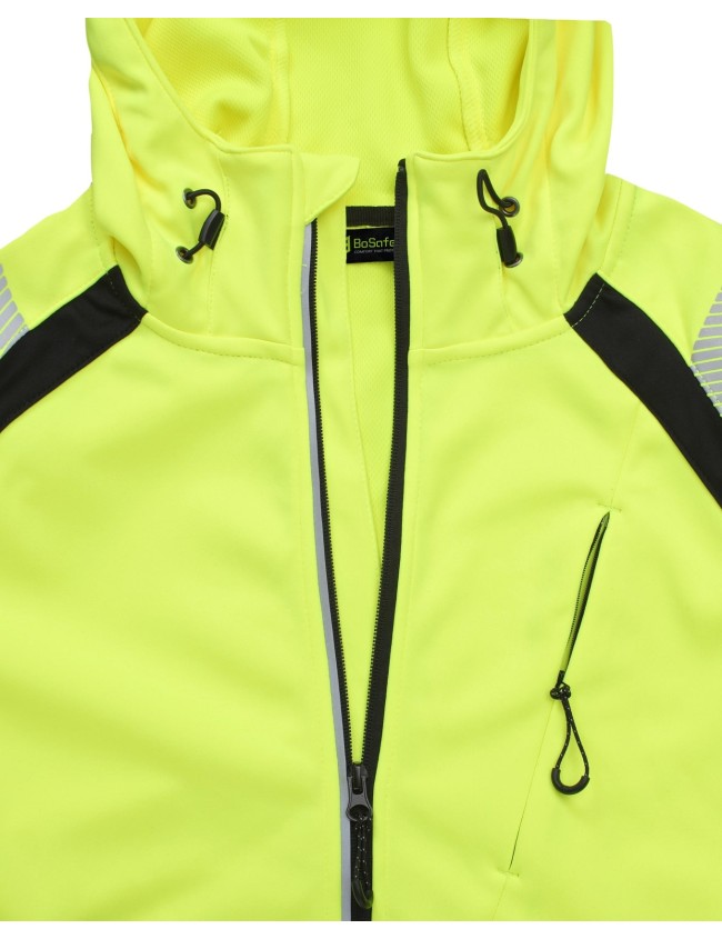 Kurtka softshell odblaskowa Bosafety Topek C2
