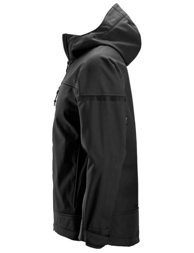 Softshellová bunda Snickers 1226 AllroundWork s kapucí