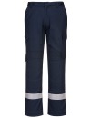 Lehké Stretch nehořlavé kalhoty Portwest FR401