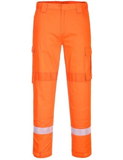 Lehké Stretch nehořlavé kalhoty Portwest FR401