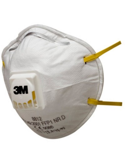 3M 8812 respirátor s ventilkem 10 pack