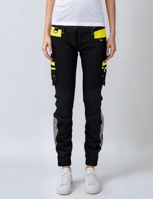 Dámské reflexní pracovní kalhoty Dassy Canton