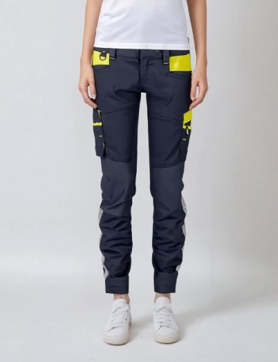 Dámské reflexní pracovní kalhoty Dassy Canton