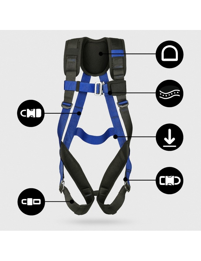 Bezpečnostní postroj Protekt P-12mX PRO