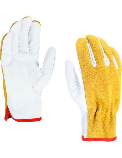 Kožené pracovní rukavice X-GOLDRIVER