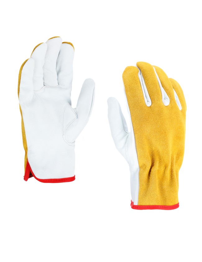 Kožené pracovní rukavice X-GOLDRIVER