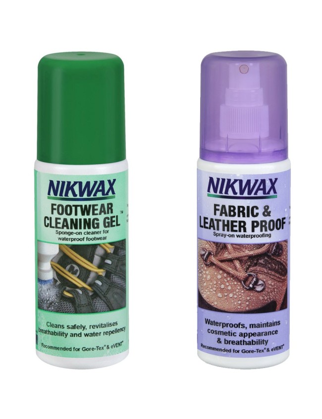 Sada voděodolných a čisticích gelů NIKWAX 125 ml