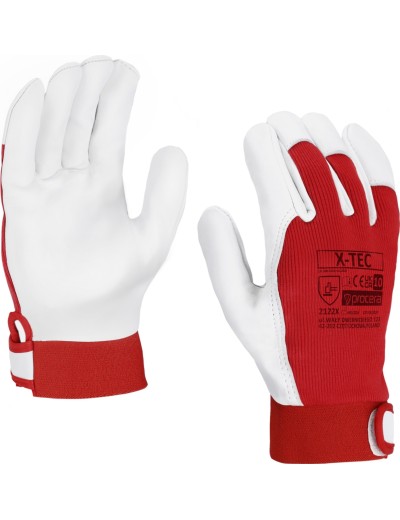 Kožené pracovní rukavice X-TEC