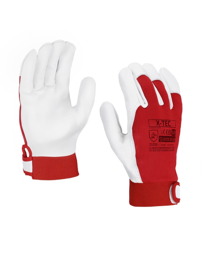 Kožené pracovní rukavice X-TEC