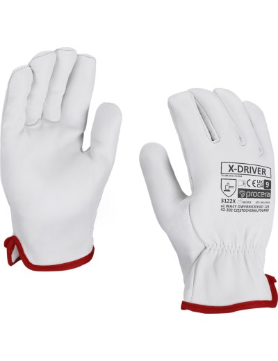 Rękawice skórzane X-DRIVER