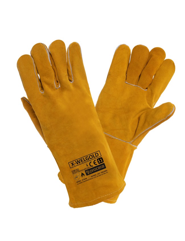 Rękawice spawalnicze X-WELGOLD