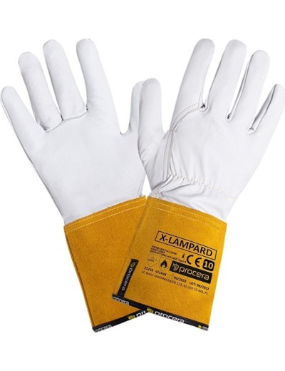 Kožené pracovní rukavice X-LAMPARD
