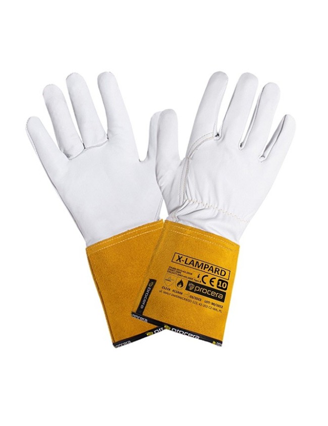 Kožené pracovní rukavice X-LAMPARD