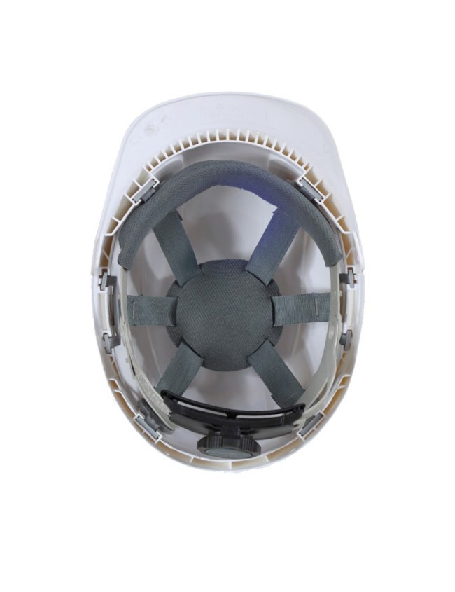 Kask budowlany ochronny Morion z paskiem